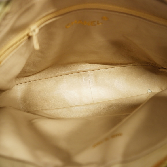 Auth Chanel Matelasse Chain Shoulder Lizard With Fringes Women's Shoulder Bag - Picture 4 of 13